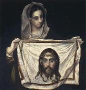 El Greco St Veronica  Holding the Veil oil painting